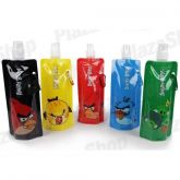 5 Garrafas dobráveis Angry Birds 480ml Garrafa Ecológica
