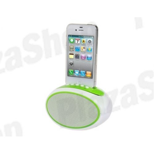Estação de Audio - Dock Speakers USB com rádio FM (verde)