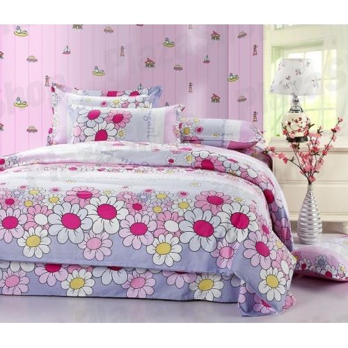 Jogo de Cama Lençol Casal 4 Peças - Luxo Victória 22