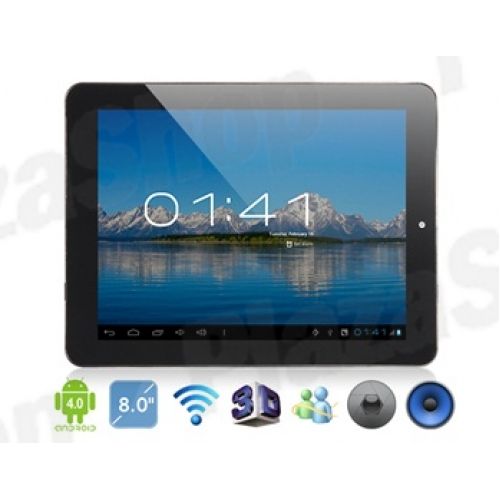 Tablet Onda Tela de 8" Prata e Preto