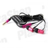 Fone de Ouvido com Microfone ES100i Rosa