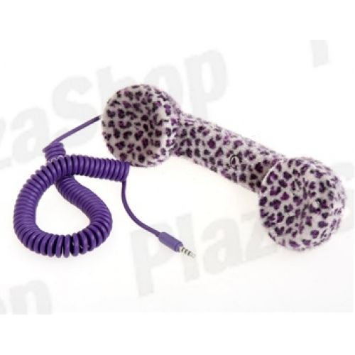 Pop Phone para iPhone 4 (4s ou 4g) - Leopardo (roxo)