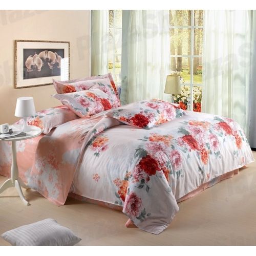 Jogo de Cama Lençol Casal 4 Peças - Luxo Victória 30