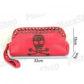 Necessaire Pequena Bolsa Caveira 2013 (Rosa Pink)