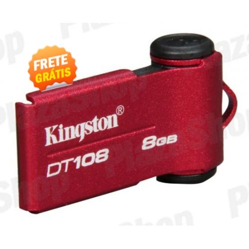 Pen Drive Kingston Data Traveler (8GB) vermelho