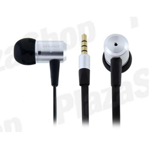 Fone de Ouvido com Microfone ES100i Prata