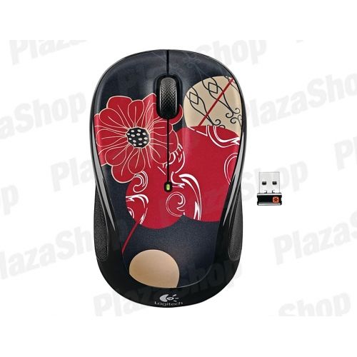 Mouse Óptico Sem Fio - Logitech (Floral)