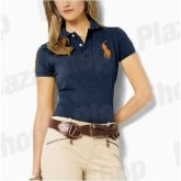Camisa Feminina Polo Ralph Lauren (azul)