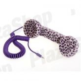 Pop Phone para iPhone 4 (4s ou 4g) - Leopardo (roxo)