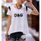 Camisa Feminina Dolce Gabbana Trapeada (branca)