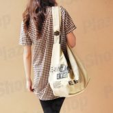 Bolsa Versátil Casual com Zíper Moda 2013 (30-50cm)