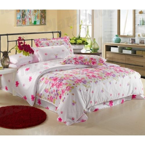 Jogo de Cama Lençol Casal 4 Peças - Luxo Victória 06