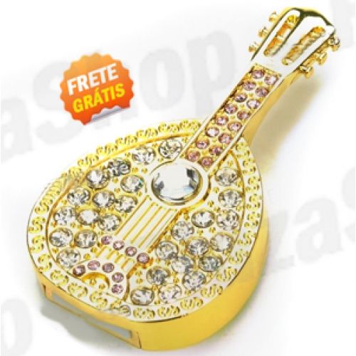 Pen Drive Cristal (4GB) + Frete Grátis