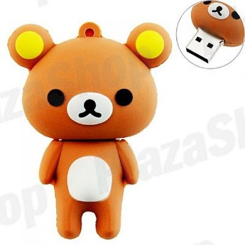 Pendrive Urso Rilakkuma Desenho - 4GB