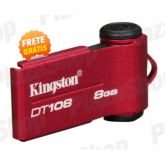 Pen Drive Kingston Data Traveler (8GB) vermelho