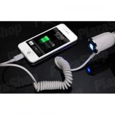 Carregador Automotivo para iPhone 5 (branco)