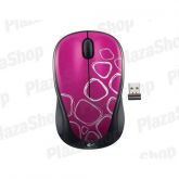 Mouse Óptico Sem Fio - Logitech (pink)