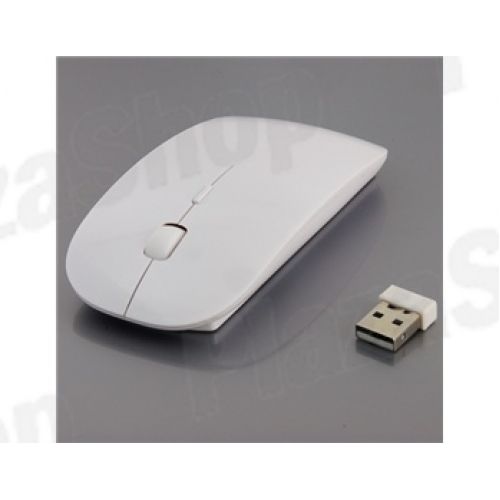 Mouse sem fio Usb Wireless Branco